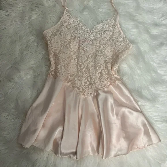 Vintage Unforgettable slip dress size M - Picture 2 of 5